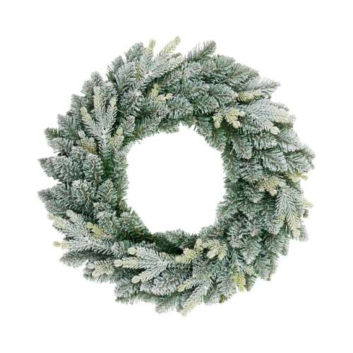 Wianek Świerkowy Aura Frost 45cm Oszroniony