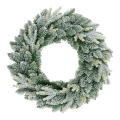 Wianek Świerkowy Aura Frost 55cm Oszroniony