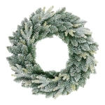 Wianek Świerkowy Aura Frost 55cm Oszroniony