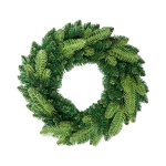 Wianek Świerkowy Luca Green PE 45cm - Zielony