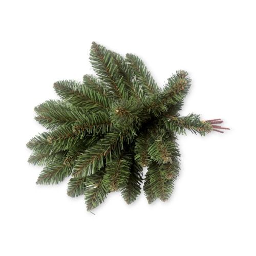 Gałązki Świerkowe Zielone 35cm kpl. 6szt - 7 Odgałęzień