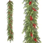 Girlanda Świąteczna Aria Green PE 150cm