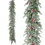 Girlanda Świąteczna Aria Frost PE 150cm