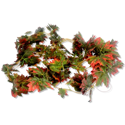 Girlanda Jesienna Liście Klonu 280cm kpl. 5szt - Zielony