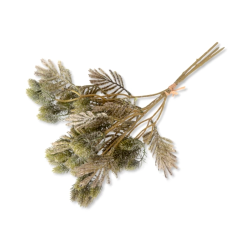 Jodła Sztuczna Gałązka Ośnieżona 36cm kpl. 3szt