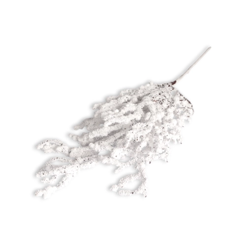 Zimowa Ośnieżona Gałązka Dekoracyjna 55cm