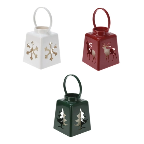 Lampion Plastikowy LED 13cm - 3 kolory