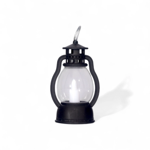 Latarenka Plastikowa LED 9cm - Czarny