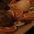 Susz Dekoracyjny Mintola kpl. 6szt - Naturalny