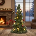 Choinka Dekoracyjna Welur Zielona 46cm