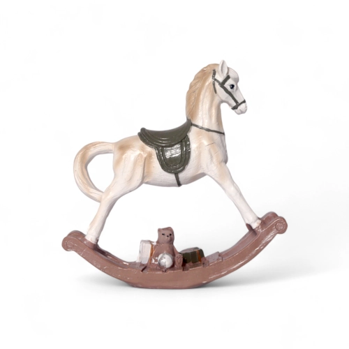 Figurka Dekoracyjna Konik na Biegunach 14cm