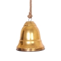 Dzwonek Metalowy na Sznurku 28cm- Złoty