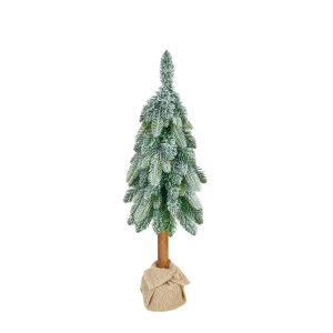 Choinka na Pniu Oslo Frost PE Oszroniona 120cm