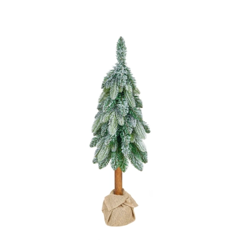 Choinka na Pniu Oslo Frost PE Oszroniona 120cm