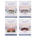 Dekoracja Świąteczna Mini Mostek 9,5cm - 4 wzory