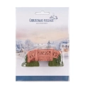 Dekoracja Świąteczna Mini Mostek 9,5cm - 4 wzory