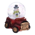 Świąteczna Kula Wodna Auto 6,5cm - 4 wzory