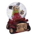 Świąteczna Kula Wodna Auto 6,5cm - 4 wzory