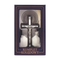 Zestaw Kolędowy Drewniany 17,5cm Nr 055