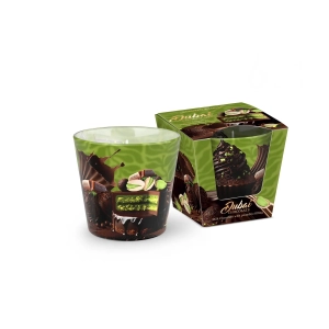 Świeca Zapachowa w Szkle 115g - Dubai Chocolate