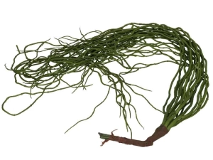 Sztuczna Trawa Wodna Gałązka Wisząca 100cm - Ciemny Zielony
