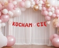 Girlanda Papierowa Napis Kocham Cię 180cm