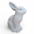 Figurka Zając Ceramiczny 25x17cm - Biały