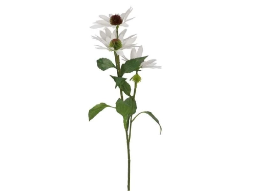 Jeżówka Biała Sztuczna Gałązka 78cm 