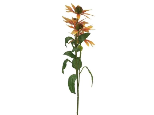 Jeżówka Pomarańczowa Sztuczna Gałązka 78cm 