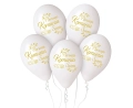 Balony Komunijne Biblia 30cm kpl. 5szt