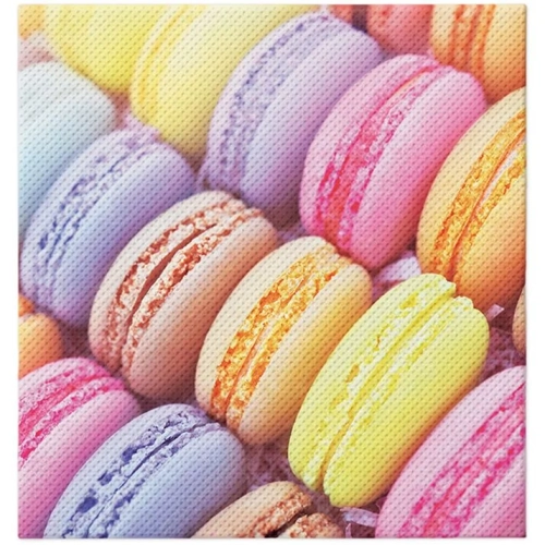 Serwetki TETE Softpoint 38x40cm kpl. 20szt - Sweet Macarons