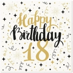Serwetki PAW Airlaid Happy Birthday 18 kpl. 50szt 