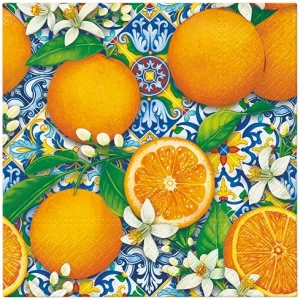 Serwetki PAW Owoce 33x33cm kpl. 20szt - 3 wzory