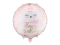 Balon Foliowy Kotek Happy Birthday 35cm 