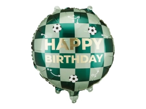 Balon Foliowy Piłka Nożna Happy Birthday 35cm 