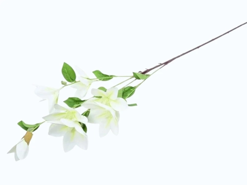 Magnolia Sztuczna Gałązka 94cm - Białe Kwiaty