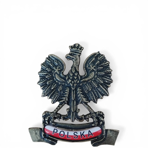 Magnes Metalowy Orzeł Godło Polski 7cm