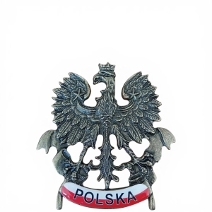 Magnes Metalowy Orzeł Godło Polski 10cm