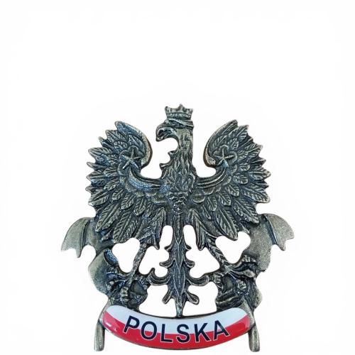 Magnes Metalowy Orzeł Godło Polski 10cm