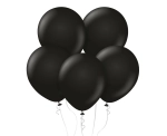 Balony Lateksowe Czarne 30cm kpl. 10szt