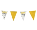 Girlanda Flagi Foliowe Happy Birthday 30cmx6m 