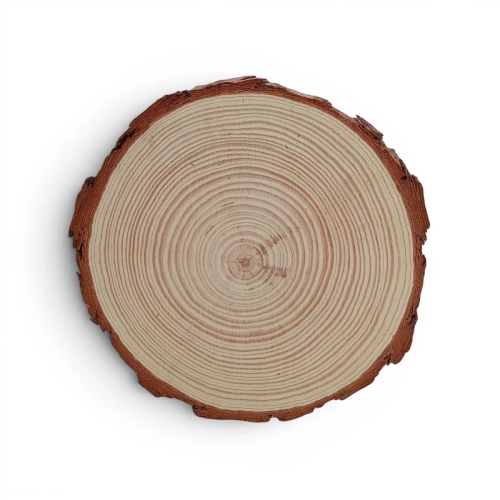 Krążek Drewniany Suszony 16cm - Naturalny