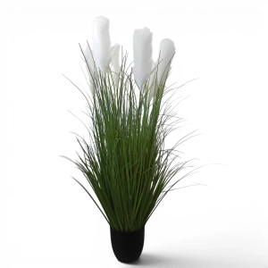 Sztuczna Ozdobna Trawa Pampas w Doniczce 120cm