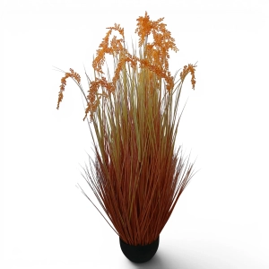 Sztuczna Ozdobna Trawa z Kłosami w Doniczce 120cm