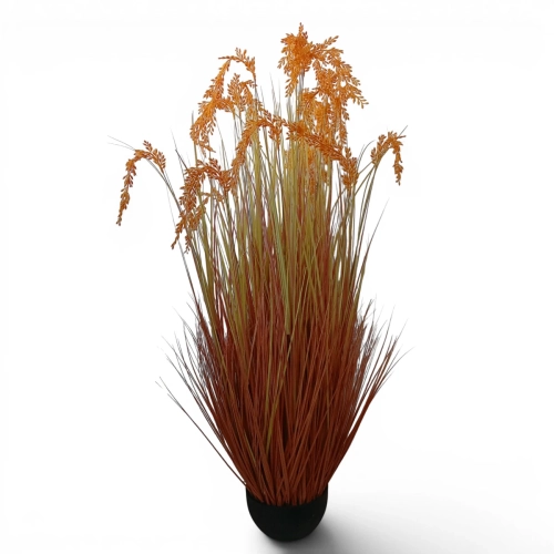 Sztuczna Ozdobna Trawa z Kłosami w Doniczce 120cm