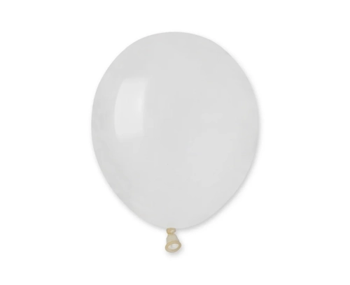 Balony Lateksowe Transparentne Pastelowe 13cm kpl. 100szt