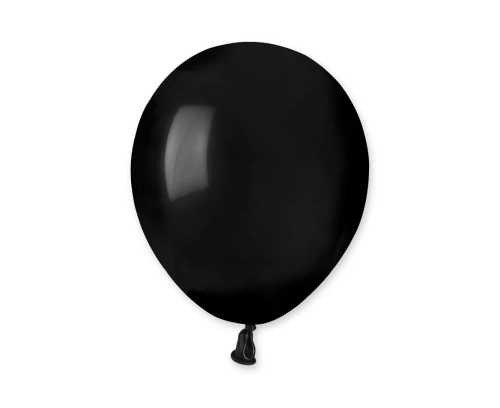 Balony Lateksowe Czarne 13cm kpl. 100szt