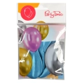 Balony Lateksowe Niebieskie z Efektem Chromu 30cm kpl. 5szt