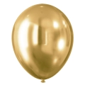 Balony Lateksowe Złote z Efektem Chromu 30cm kpl. 5szt
