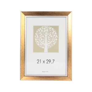 Ramka do Zdjęć Gloria 21x29,7cm - Złoty